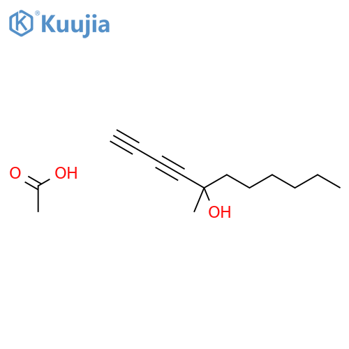 1,3-Undecadiyn-5-ol, 5-methyl-, acetate structure
