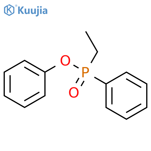 PHOSPHINIC ACID, ETHYLPHENYL-, PHENYL ESTER structure
