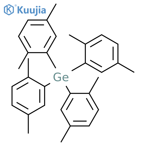 Germane, tetrakis(2,5-dimethylphenyl)- structure