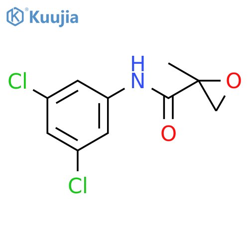 Oxiranecarboxamide, N-(3,5-dichlorophenyl)-2-methyl- structure