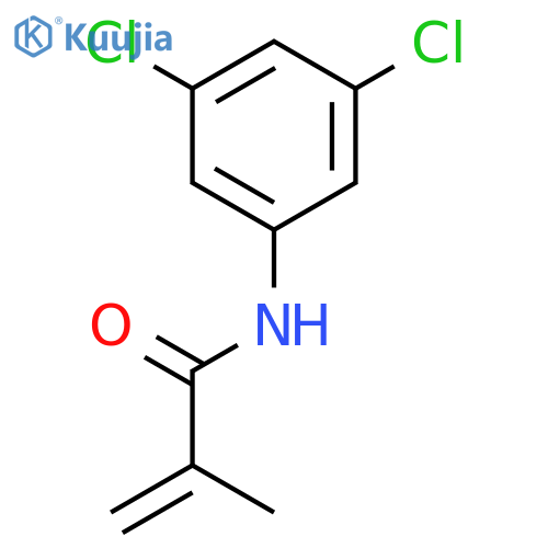 2-Propenamide, N-(3,5-dichlorophenyl)-2-methyl- structure