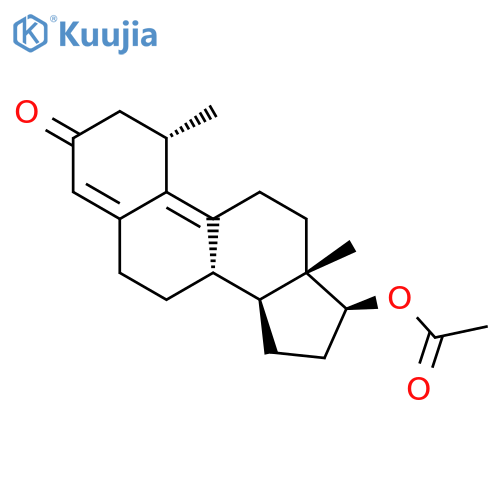 Estra-4,9-dien-3-one, 17-(acetyloxy)-1-methyl-, (1a,17b)- structure