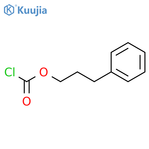 3-phenylpropyl chloroformate structure