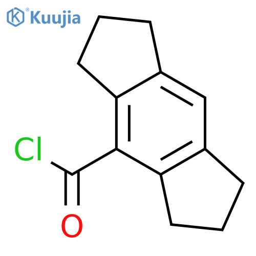 S-INDACENE-4-CARBONYL CHLORIDE, 1,2,3,5,6,7-HEXAHYDRO- structure