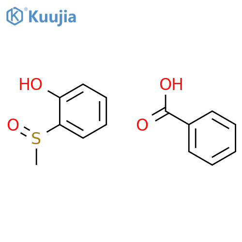 Phenol, 2-(methylsulfinyl)-, benzoate structure