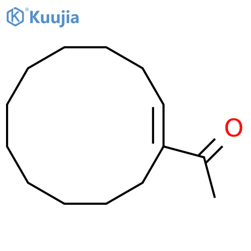 1-Acetylcyclododecene structure