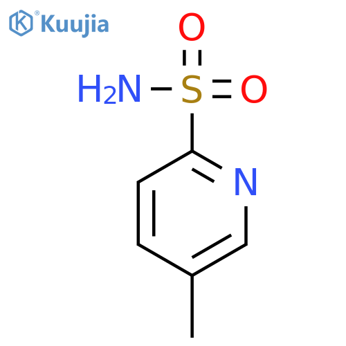 5-Methyl-2-pyridinesulfonamide structure