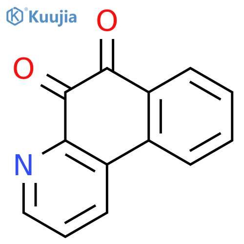benzo[f]quinoline-5,6-dione structure