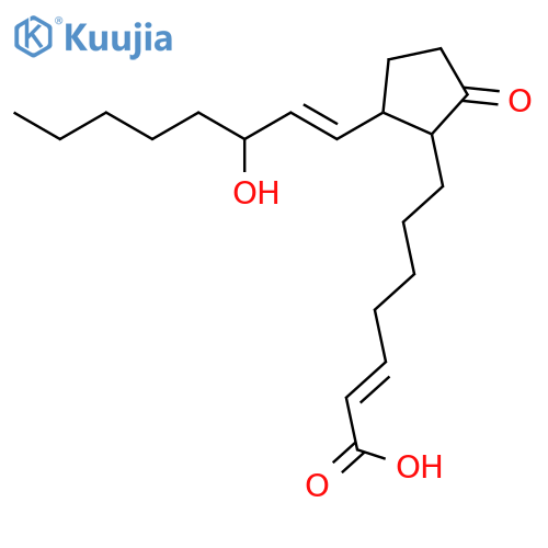 Prosta-2,13-dien-1-oic acid, 15-hydroxy-9-oxo-, (2E,8x,12x,13E)- structure