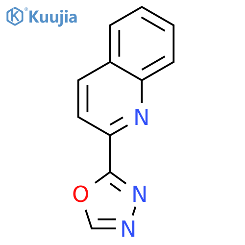 2-(1,3,4-OXADIAZOL-2-YL)QUINOLINE structure