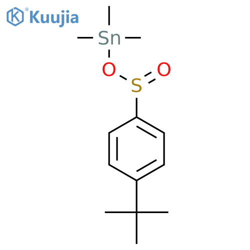 Stannane, [[[4-(1,1-dimethylethyl)phenyl]sulfinyl]oxy]trimethyl- structure