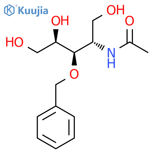D-XYLITOL, 2-(ACETYLAMINO)-2-DEOXY-3-O-(PHENYLMETHYL)- structure