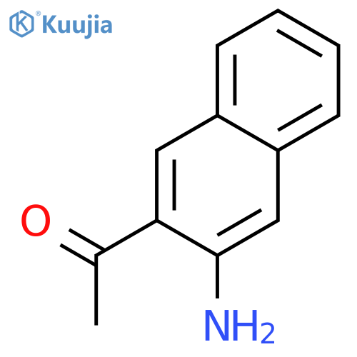 Ethanone, 1-(3-amino-2-naphthalenyl)- structure