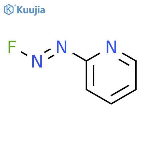 pyridine, 2-(fluoroazo)- (9ci) structure