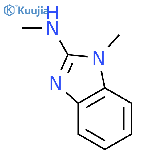 N,1-dimethyl-1H-1,3-benzodiazol-2-amine structure