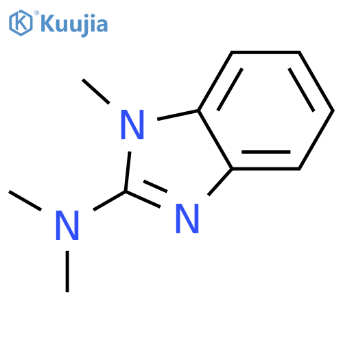 1H-Benzimidazol-2-amine,N,N,1-trimethyl-(9CI) structure