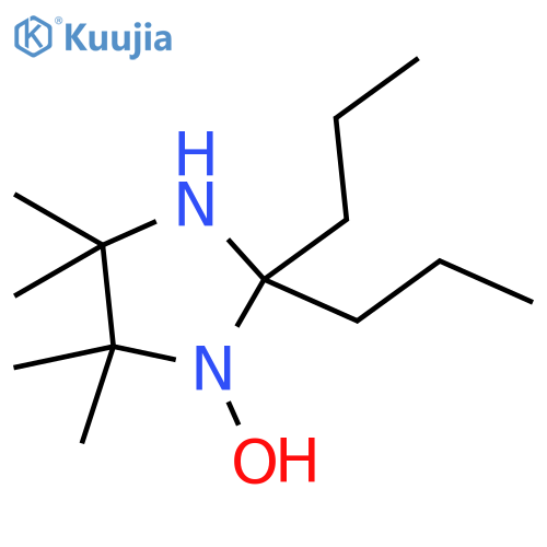 1-Imidazolidinyloxy, 4,4,5,5-tetramethyl-2,2-dipropyl- structure