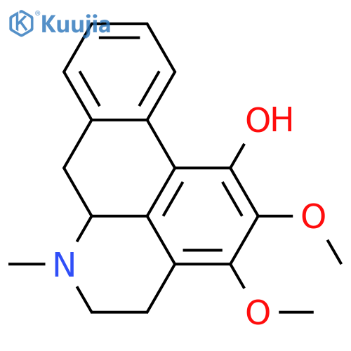 1,2,3-Trihydroxyaporphine; (R)-form, 2,3-Di-Me ether structure