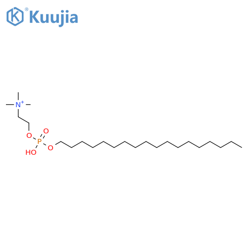 O-(Octadecylphosphoryl)choline structure