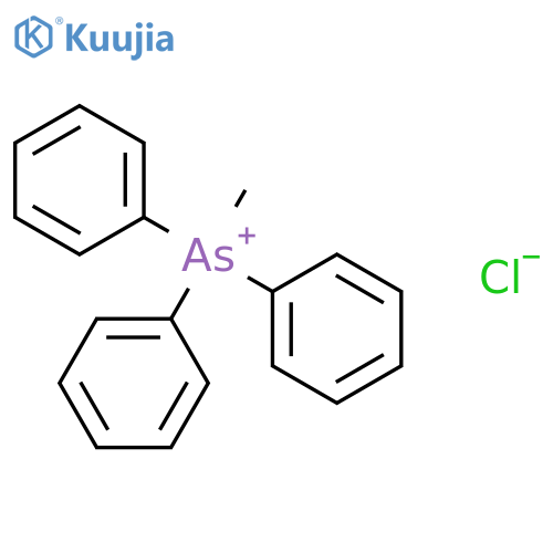 Methyl(triphenyl)arsanium chloride structure