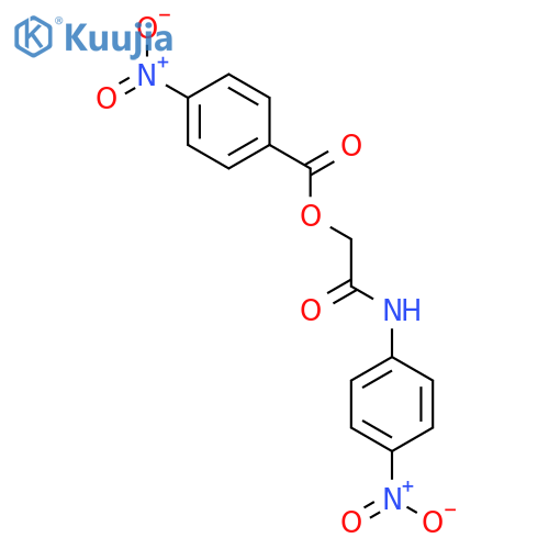 ACETAMIDE, 2-[(4-NITROBENZOYL)OXY]-N-(4-NITROPHENYL)- structure