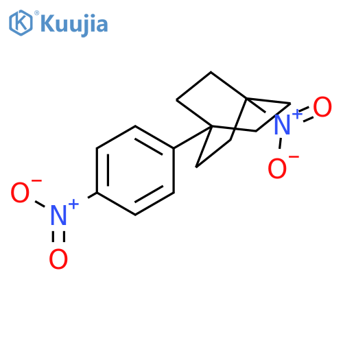 1-Nitro-4-(4-nitrophenyl)bicyclo[2.2.2]octane structure