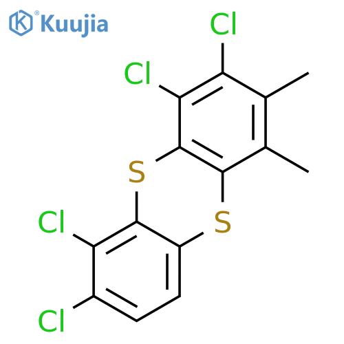 THIANTHRENE, TETRACHLORODIMETHYL- structure