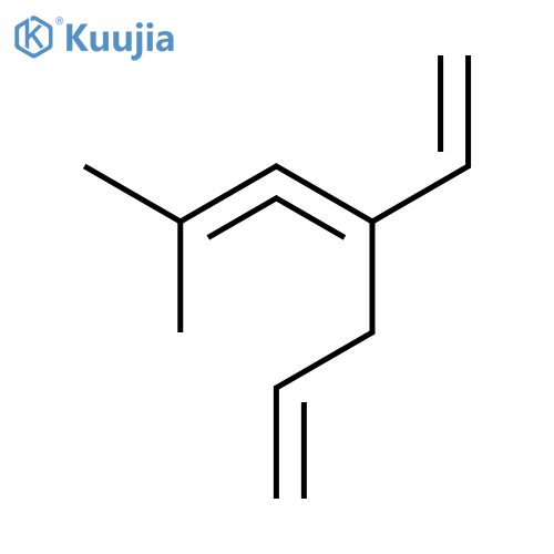 1,4,5-HEPTATRIENE, 4-ETHENYL-6-METHYL- structure