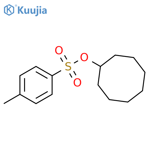 Cyclooctanol, 4-methylbenzenesulfonate structure
