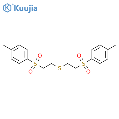 BENZENE, 1,1'-[THIOBIS(2,1-ETHANEDIYLSULFONYL)]BIS[4-METHYL- structure