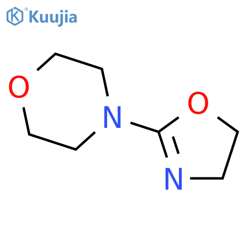 Morpholine, 4-(4,5-dihydro-2-oxazolyl)- structure
