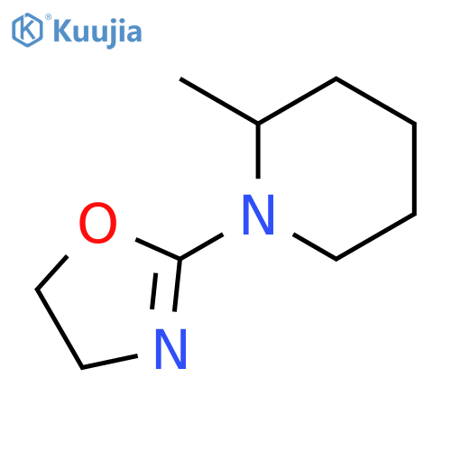 PIPERIDINE, 1-(4,5-DIHYDRO-2-OXAZOLYL)-2-METHYL- structure