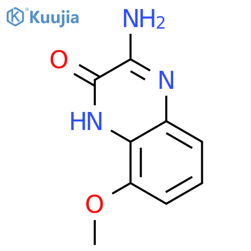 3-Amino-8-methoxyquinoxalin-2(1H)-one structure