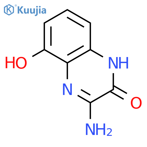 3-Amino-5-hydroxyquinoxalin-2-(1H)-one structure