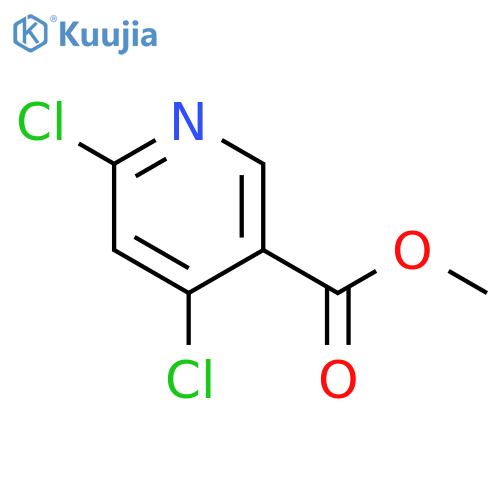 methyl 4,6-dichloropyridine-3-carboxylate structure
