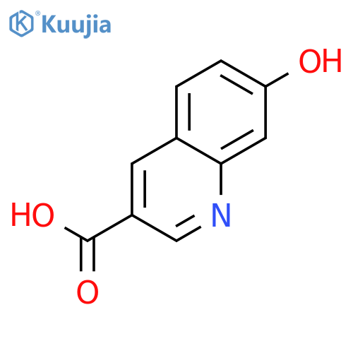 7-Hydroxyquinoline-3-carboxylic acid structure