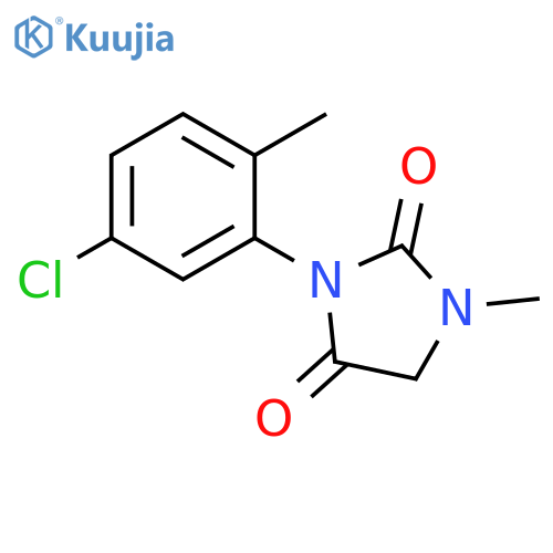 2,4-Imidazolidinedione, 3-(5-chloro-2-methylphenyl)-1-methyl- structure