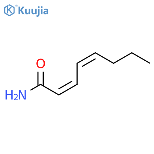 2,4-Octadienamide, (2Z,4Z)- structure