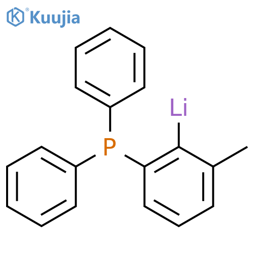 Lithium, [2-(diphenylphosphino)-6-methylphenyl]- structure