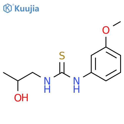 Thiourea, N-[(2R)-2-hydroxypropyl]-N'-(3-methoxyphenyl)- structure