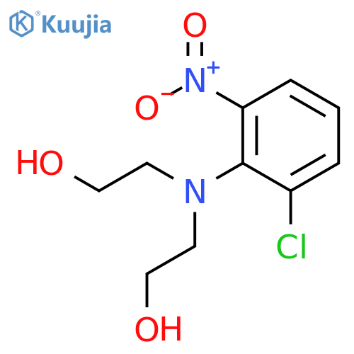 ETHANOL, 2,2'-[(2-CHLORO-6-NITROPHENYL)IMINO]BIS- structure