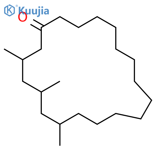CYCLONONADECANONE, 3,5,7-TRIMETHYL- structure