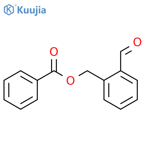 BENZALDEHYDE, 2-[(BENZOYLOXY)METHYL]- structure