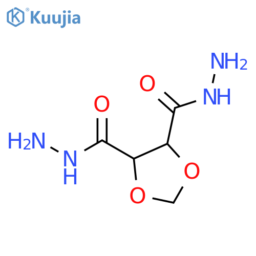 1,3-DIOXOLANE-4,5-DICARBOXYLIC ACID, DIHYDRAZIDE structure