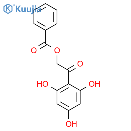 omega-Benzoyloxy Phloracetophenone structure