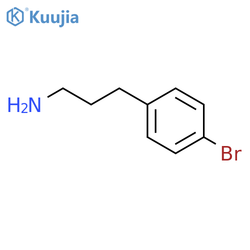 3-(4-broMophenyl)propan-1-aMine structure