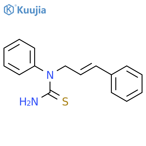 Thiourea, N-phenyl-N-(3-phenyl-2-propenyl)-, (Z)- (9CI) structure