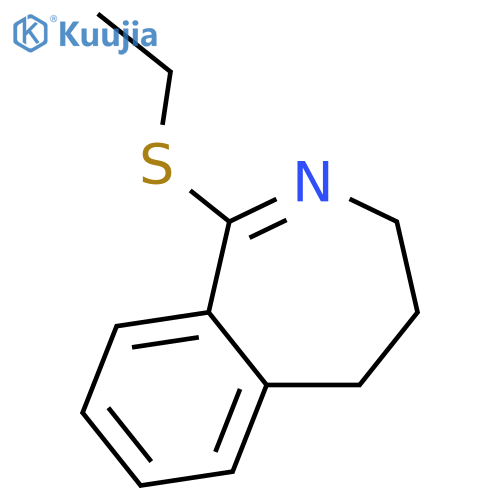 3H-2-BENZAZEPINE, 1-(ETHYLTHIO)-4,5-DIHYDRO- structure
