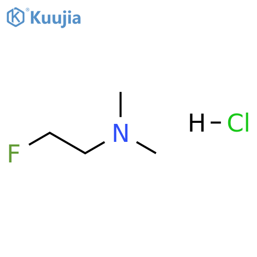 Ethanamine, 2-fluoro-N,N-dimethyl-, hydrochloride (1:1) structure