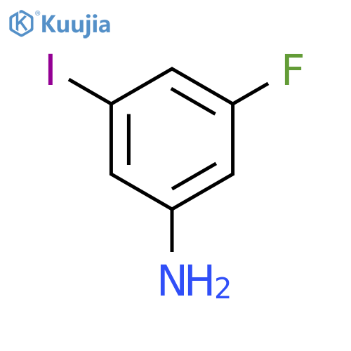 3-Fluoro-5-iodoaniline structure